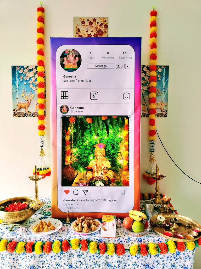 Prashantwarke's tweet photo. The Biggest Influencer of our Life 🙏
#gharchaGanpati #pune
@PuneCityLife https://t.co/N5nnOo9P99