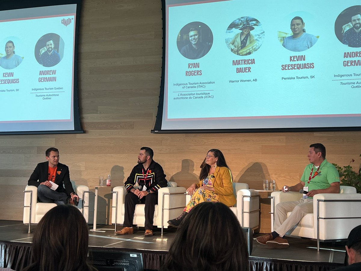 KeithHenryMetis's tweet photo. The @ITAC_Corporate marketing team continues to play a leadership role with #gomedia today in #saskatoon @DestinationCAN
Thank you #Indigenous tourism leaders for the opening Indigenous panel.
Thank you @Saskatooning for the support with protocol and the entire event as well!
#indigenoustourismteamcanada
#TheOriginalOriginal
#reconciliation