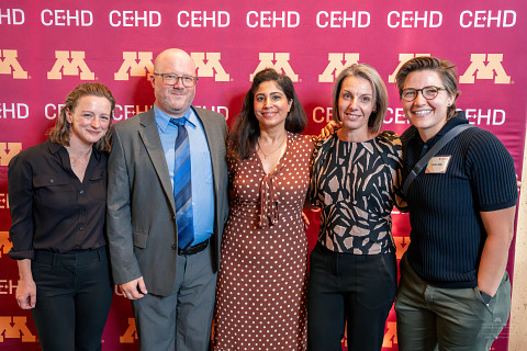 umn_edpsych's tweet photo. Earlier this month, Ed Psych faculty were recognized at the @UMN_CEHD Faculty Recognition Ceremony, which was held to celebrate those who hold named positions and show appreciation to the generous partners who endowed these awards, creating a legacy of impact. Congrats, all! https://t.co/JiSk0IV433