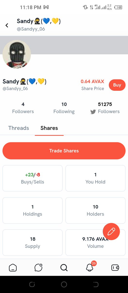 sandyXBT's tweet photo. Looook what I joined 🥳🥳🔥 newly launched project on AVAX chain  🔥🔥  @StarSharesXyz 

Come &amp; buy our share cheepest right now 

My first 200 $tip @tipcoineth community will get tip reward from me 👇👇👇👇 https://t.co/o6nQBLkJMt
