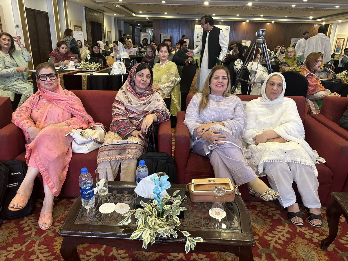Aasiya74's tweet photo. Showcasing of woman empowerment and political participation by cowater and KPCSW .
 Justice Irshad Qaiser is a wonderful personality .
#KPCSW 
#Cowater 
#JusticeIrshadQaiser https://t.co/NAeR5Xzq5L