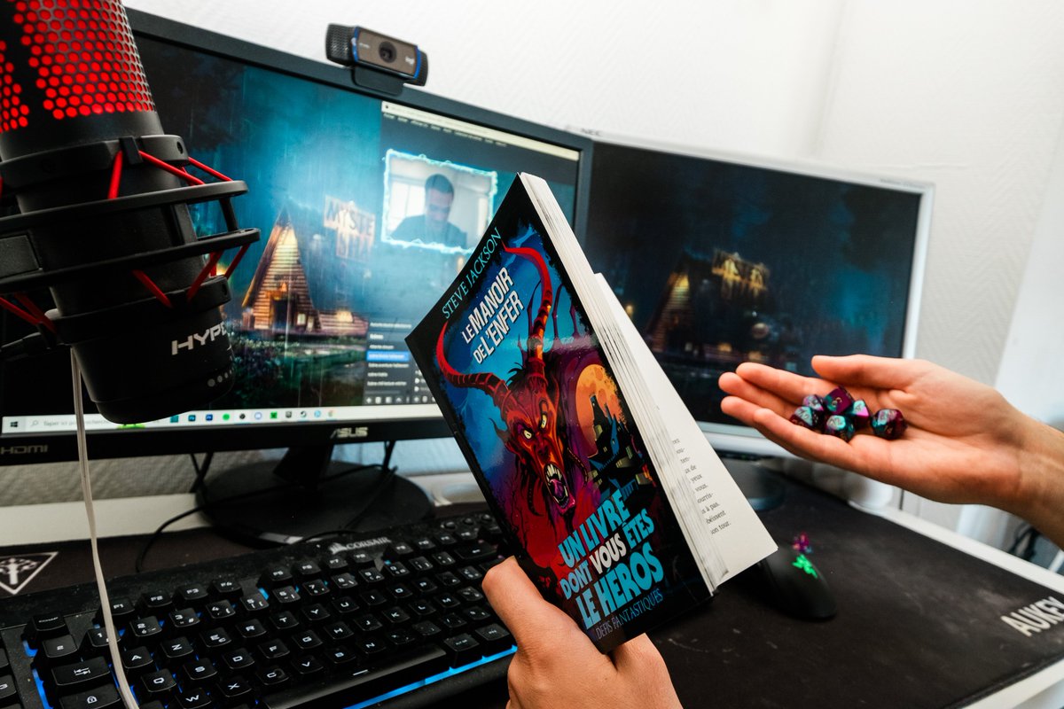 TyaamaxBK's tweet image. ➡️Un manoir hanté, des créatures maléfiques et un héros qui cherche à survivre. Pendant tout le mois d'octobre, ce héros, c'est VOUS ! 💪
Je vous donne rendez-vous ce dimanche 1er octobre, à 21h ! Avec plein de surprises à découvrir sur le live 👀
 ➡️Twitch.tv/tyaamax