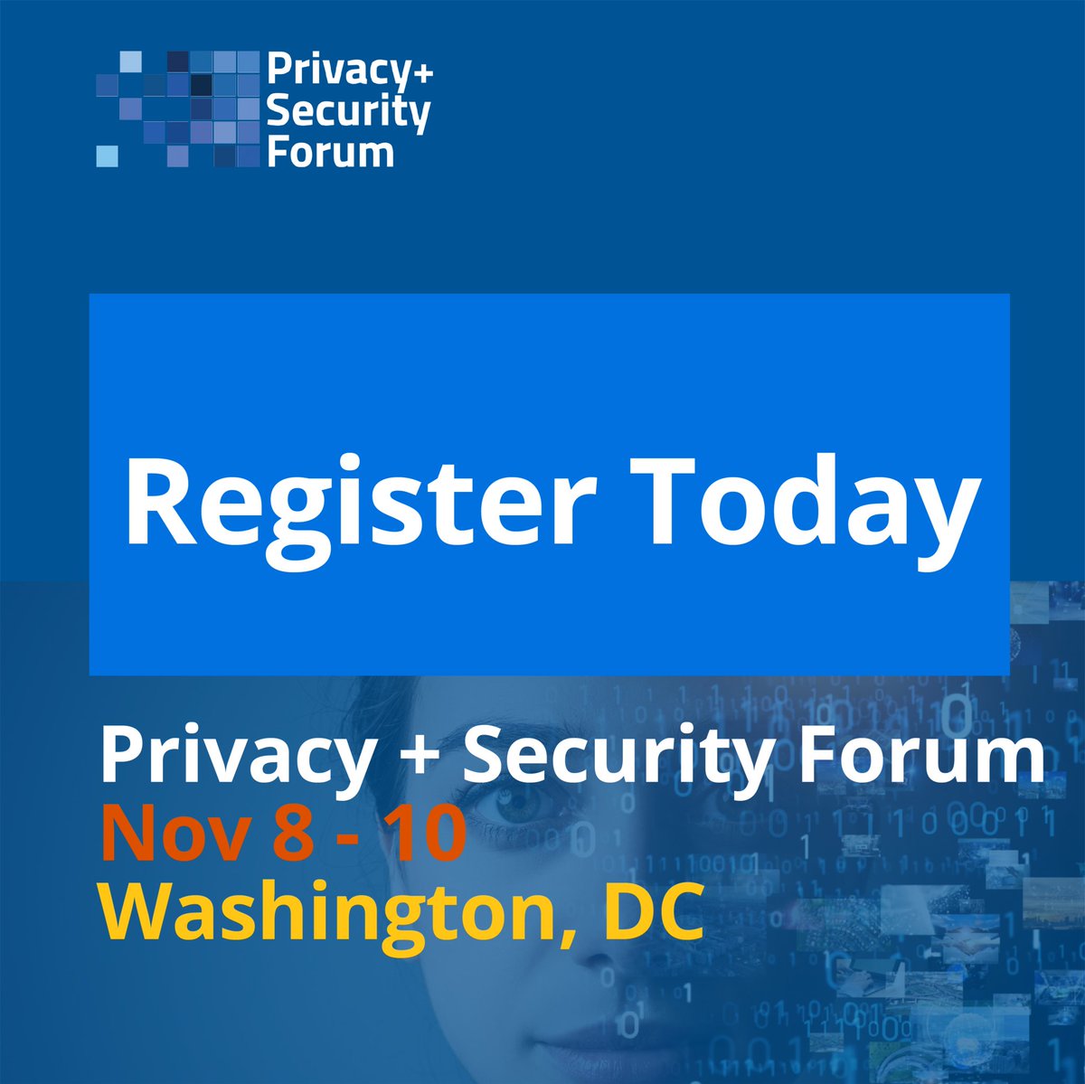 Register Today for the Privacy + Security Forum, Nov 8-10, 2023: bit.ly/3qjaMaB @privsecacademy #CCPA #privacy #infosec