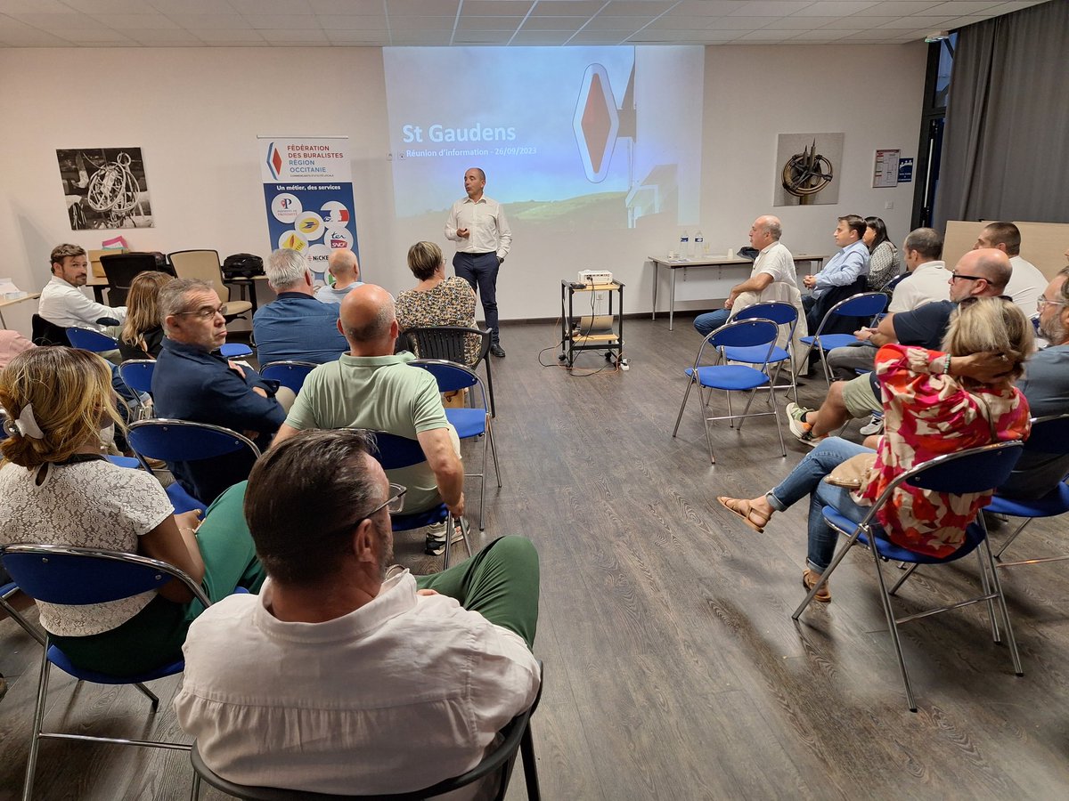 PHILIPPECOY's tweet image. Merci le #Comminges pour cette journée enrichissante

Au travers des débats, des idées et des échanges, la profession évolue et prend son destin en main pour avancer et faire face aux difficultés du quotidien

#PlusQueJamaisBuralistes ♦️