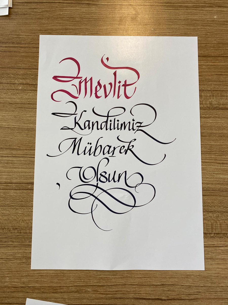 cohem59's tweet photo. Kaligrafi Kursumuzun Bugüne Özel (Mevlid Kandili) Çalı��maları
#MevlidKandili #cohem #çorluhalkeğitimimerkezi https://t.co/kaIngfYapt