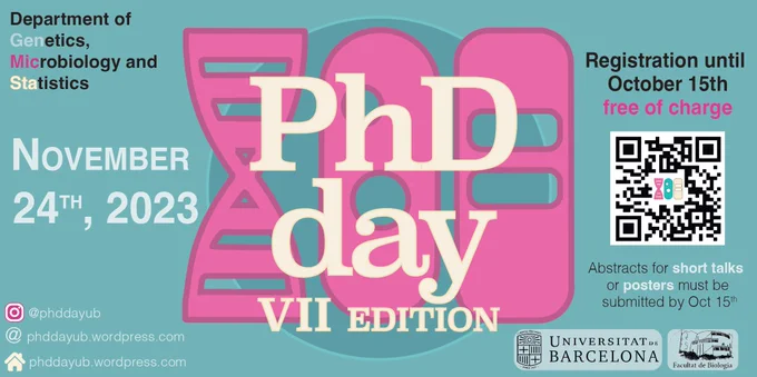 Image from PhD Day UB (@PhDDayUB)