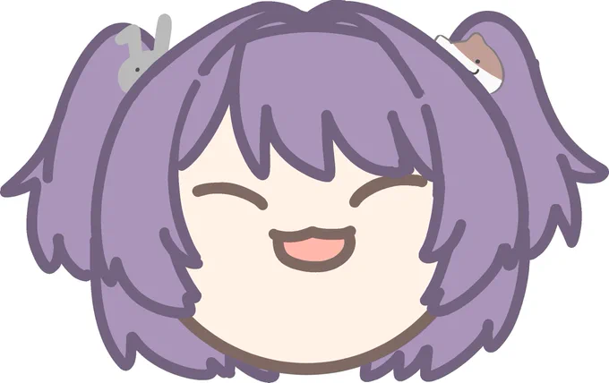 作業中に不死身なタマさんの配信観てたら某スイカゲームのパイナップルに顔が似てるという話が出ていたので描きました #タマ手箱 