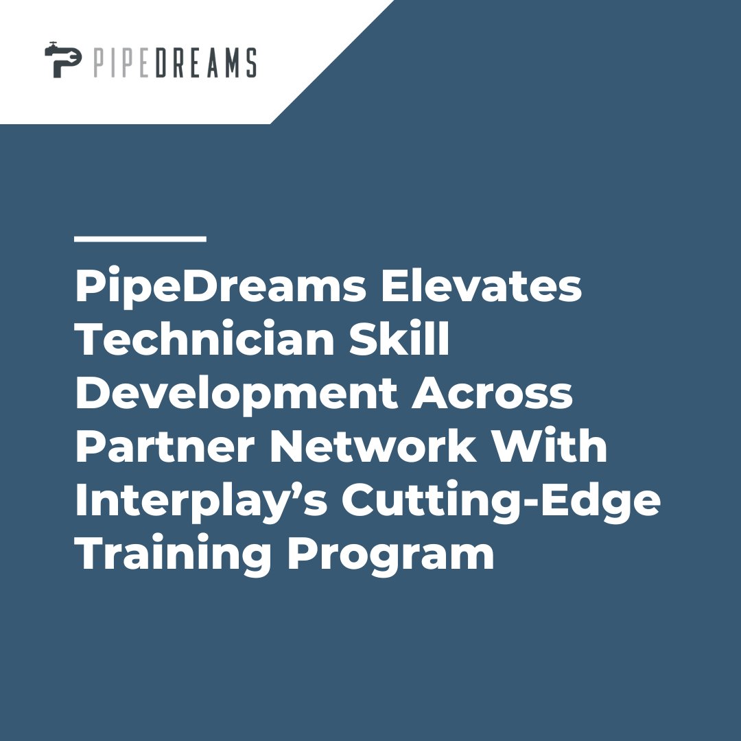 InterplayLearn's tweet image. PipeDreams teams up with Interplay to deliver cutting-edge training, empowering 100+ skilled technicians to excel in their careers!

Learn how PipeDreams is elevating technician skills through this exciting partnership by visiting: bit.ly/3ETUZD6

#InterplayLearning