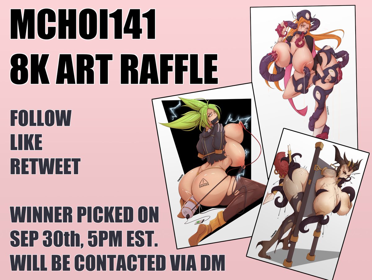 8k Followers Art Raffle.