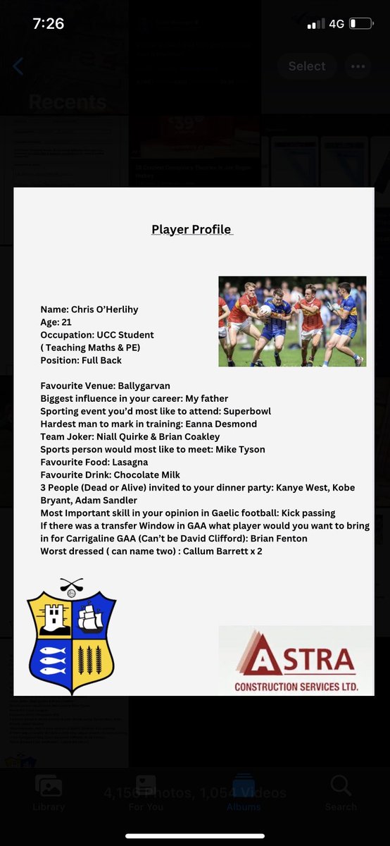 Carrigaline GAA tweet media