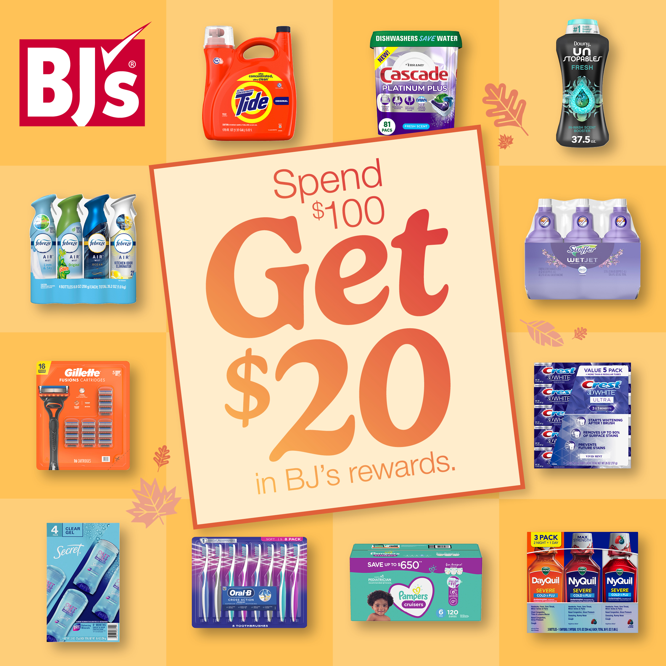 BJ's Wholesale on X: Get rewarded when you spend $100 on