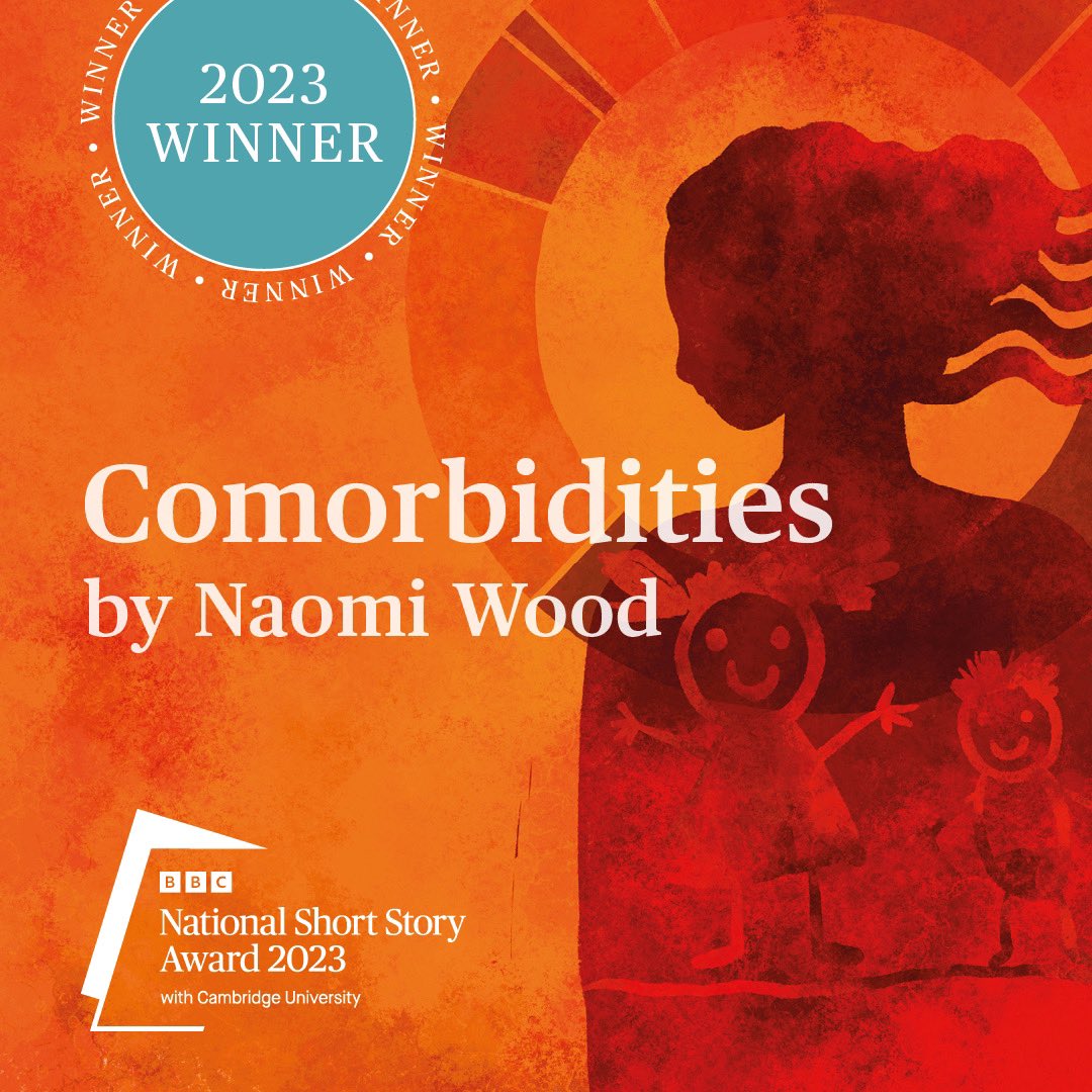 A round of applause to the winner of the 2023 BBC National Short Story Award with @Cambridge_Uni - bestselling author @NaomiWoodBooks for her story ‘Comorbidities’🥂 #BBCNSSA #ShortStories