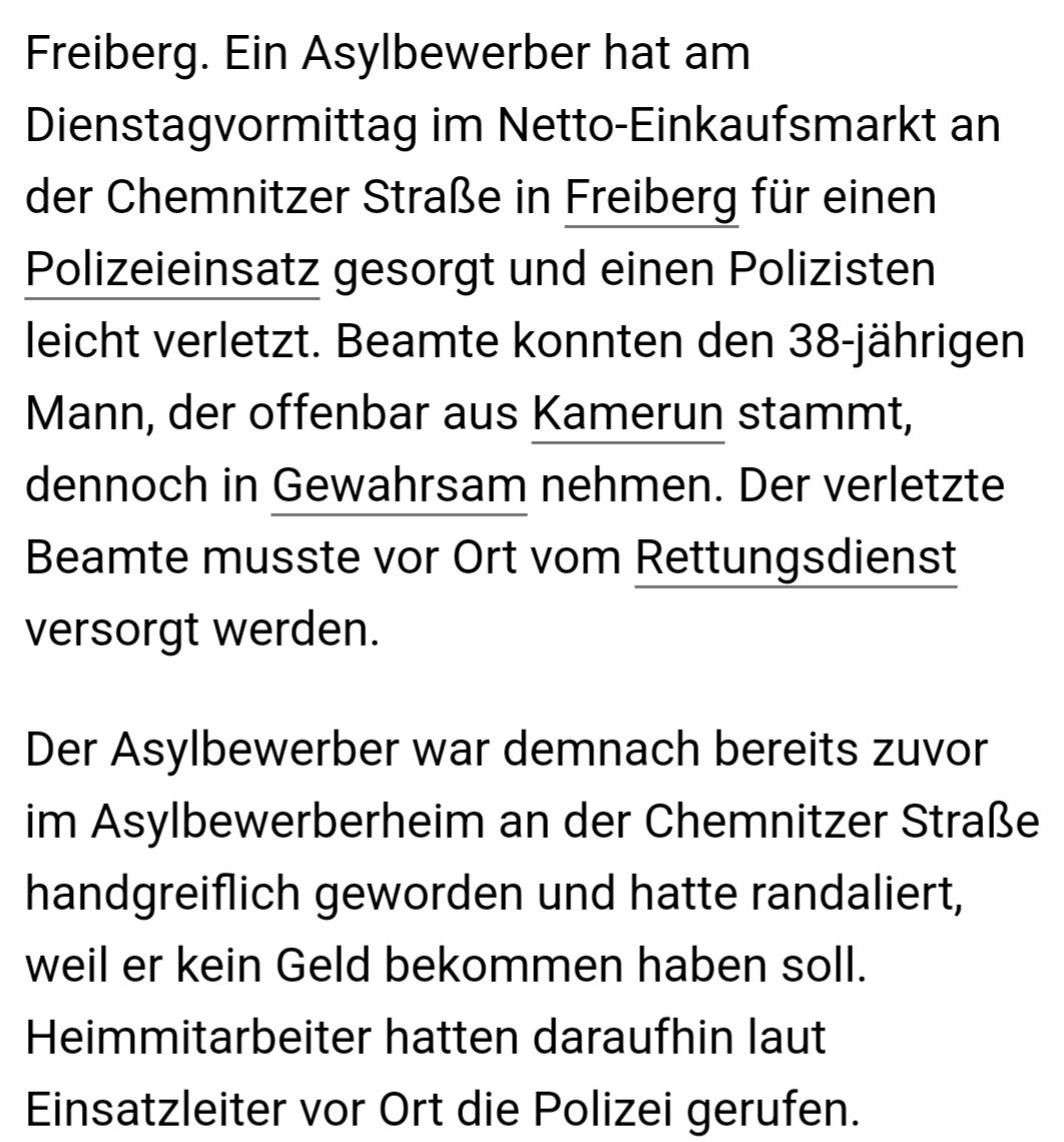 #Abschiebekultur jetzt. #Grenzschutz jetzt. #UnserLandZuerst jetzt. freiepresse.de/mittelsachsen/…