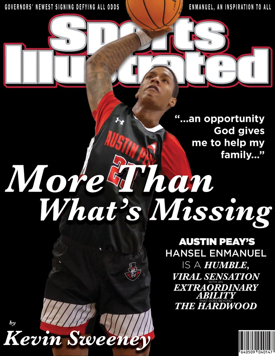 𝐒𝐏𝐎𝐑𝐓𝐒 𝐈𝐋𝐋𝐔𝐒𝐓𝐑𝐀𝐓𝐄𝐃 𝐀𝐓𝐇𝐋𝐄𝐓𝐄!🎩🏀

Pick up a copy of <a href="/SInow/">Sports Illustrated</a> and check out Hansel Enmanuel's article 𝓜𝓸𝓻𝓮 𝓣𝓱𝓪𝓷 𝓦𝓱𝓪𝓽'𝓼 𝓜𝓲𝓼𝓼𝓲𝓷𝓰 by
<a href="/CBB_Central/">Kevin Sweeney</a>!

#BleedRed | #LetsGoPeay