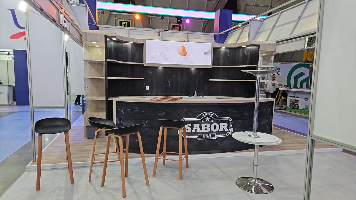 KallmanCS's tweet photo. Check out our #custombuilds at Espacio Food &amp; Service this week! #creativeservices #espaciofoodservice https://t.co/ATD9Kd6UGv