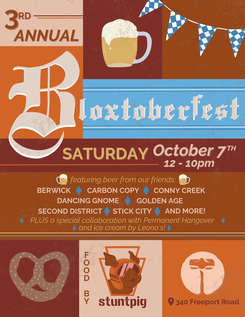 Our 3rd Annual Bloxtoberfest! 🍻🥨🍻🥨🍻🥨🍻🥨