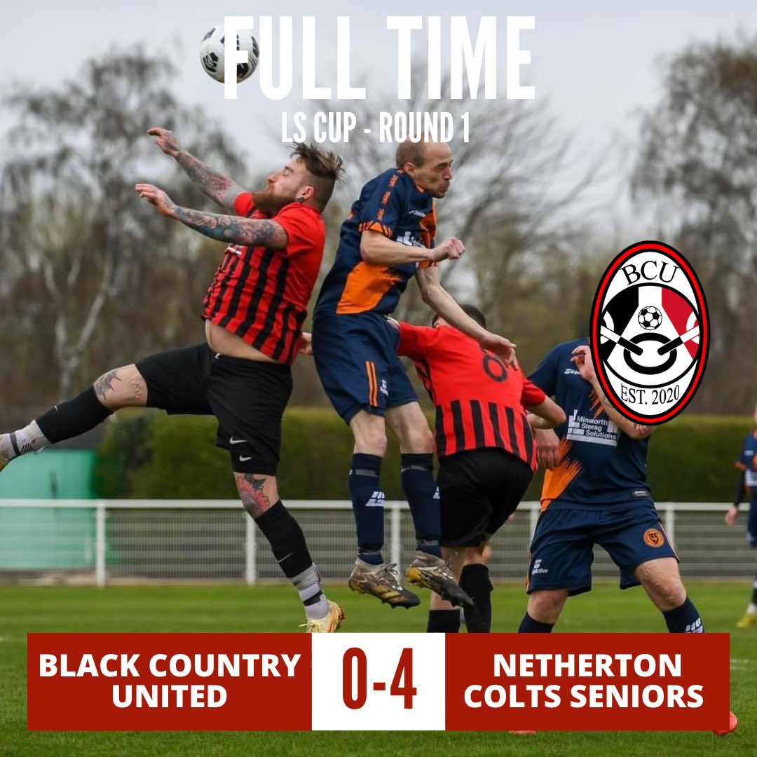 BCU_FC's tweet image. A first round exit for BCU losing to a strong @Nethertoncolts1 side.

Mistakes were punished by Netherton who were the better side throughout.

We go again on Sunday against Wagon &amp;amp; Horses.

🔴⚪️