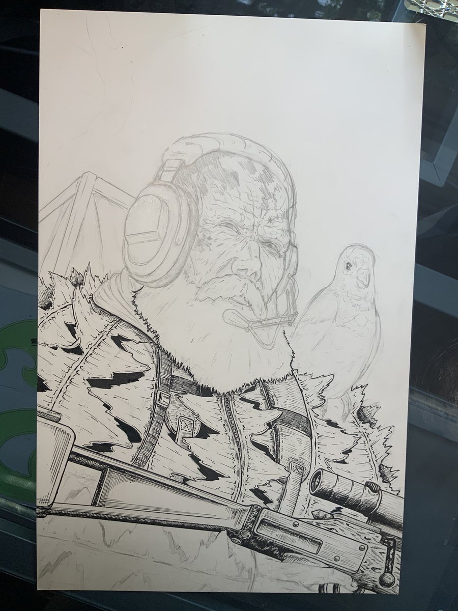 WhatPeersBack's tweet photo. My favorite member of the Cobra Unit in Metal Gear Solid 3.
…
#art #illustration #drawing #inkdrawing #comicart #comic #manga #mangaart #gaming #metalgearsolid #mgs3 https://t.co/o1ekcX4hja