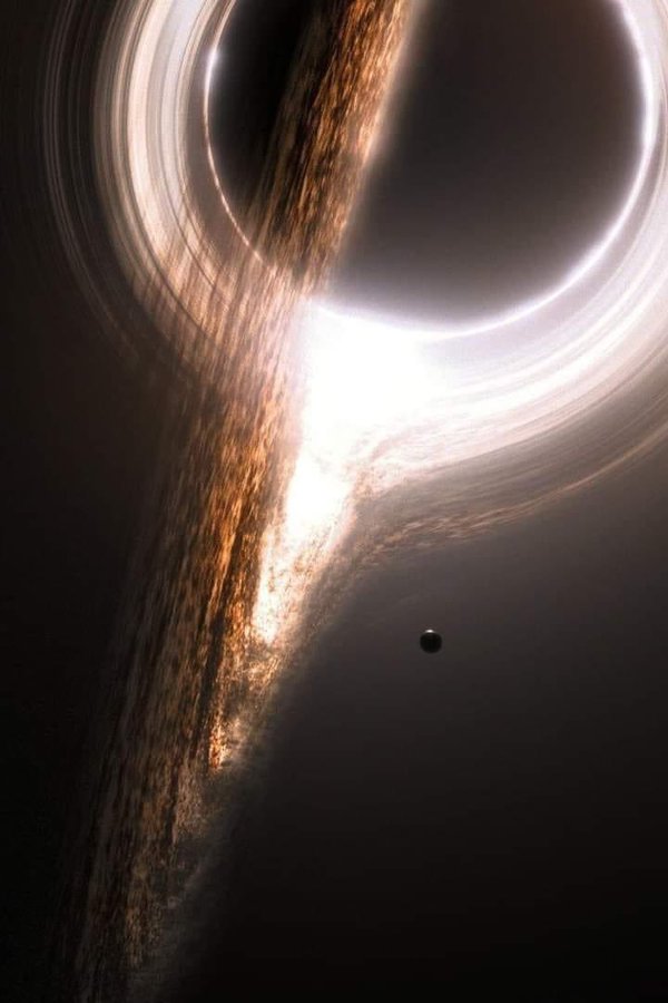 Rainmaker1973's tweet photo. «If you jump into a black hole, your mass energy will be returned to our Universe, but in a mangled form, which contains information about what you were like, but in an unrecognisable state. It is like burning an encyclopedia. Information is not lost, if one keeps the smoke and the ashes. But it is difficult to read»

—  Stephen Hawking, Information Loss in Black Holes, 2005