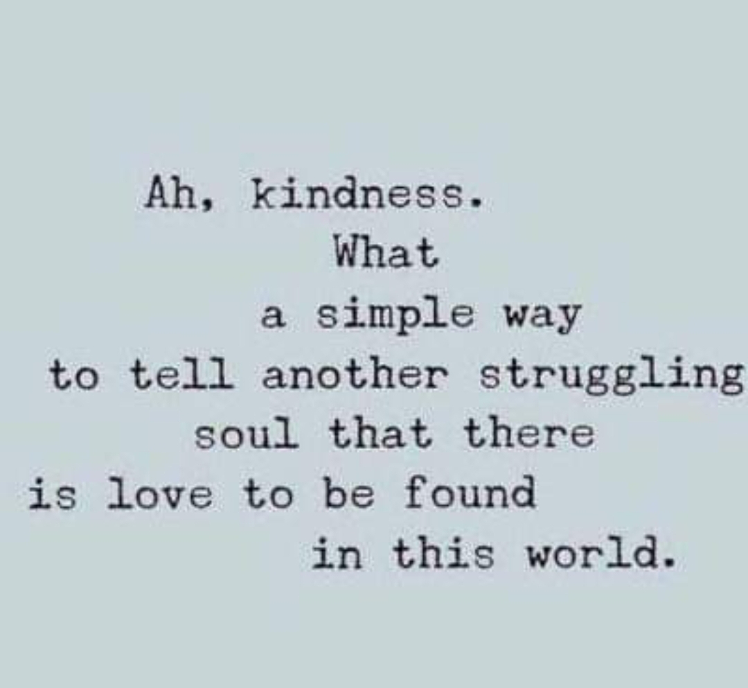 Kindness counts! 🧡