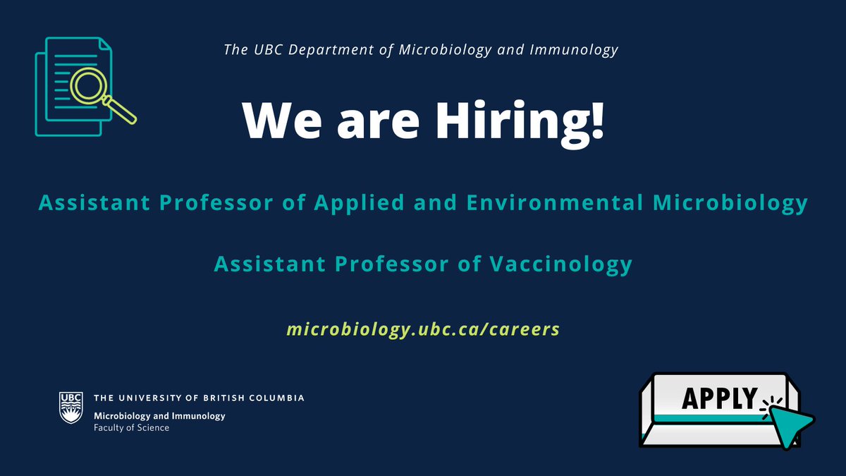 UBC Dept of Microbiology and Immunology tweet media