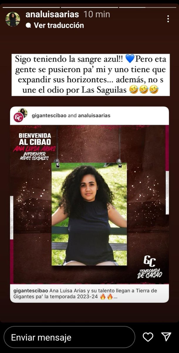kerwinab's tweet photo. Realmente eso da vergüenza @Gigantes_Cibao tanto que un grupo se ha sacrificado para ver cosas así. @samirrizek 

“Sigo teniendo la sangre azul 💙 pero esta gente de pusieron pá mi y uno tiene que expandir sus horizontes… además, nos une el odio por Las Aguilas” 

Que perla 😳😳 https://t.co/MyLjdBl2tA