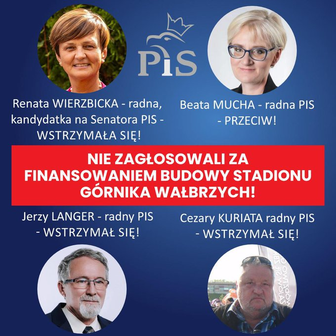 Krzysztof_U's tweet image. Ostatnie decyzję kandydatów PiS z regionu wałbrzyskiego w najbliższych wyborach z UMWD i w radzie miasta Wałbrzycha chyba muszą być sterowane przez kandydatów PiS z innych miast. To nawet nie jest strzał w stopę, tylko od razu wyżej. #keepdoing