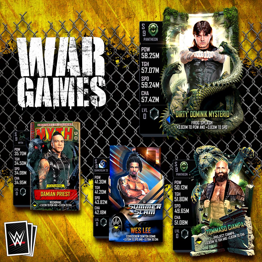 WWE SuperCard tweet media