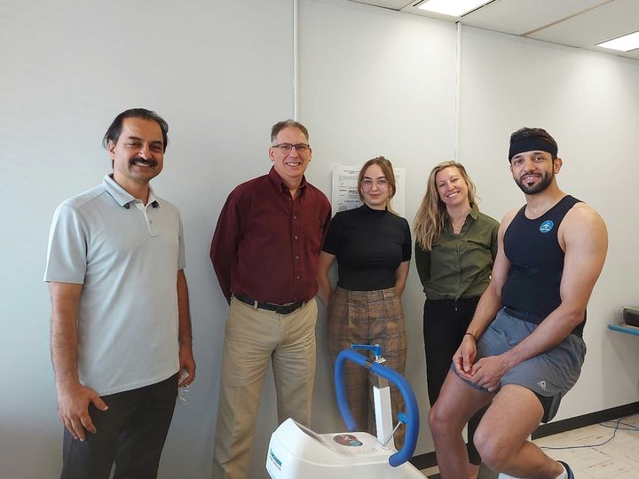 SFU Aerospace Physiology Lab (@sfuapl) on Twitter photo <a href="/SFUAPL/">SFU Aerospace Physiology Lab</a> Aerospace Physiology Laboratory and The University of North Dakota extend special thanks to all students, support personnel, volunteers, and professional Astronauts, such as Astronaut Sultan Al Neyadi (shown), for their contributions to our CARDIOBREATH research. <a href="/SFUAPL/">SFU Aerospace Physiology Lab</a> Aerospace Physiology Laboratory and The University of North Dakota extend special thanks to all students, support personnel, volunteers, and professional Astronauts, such as Astronaut Sultan Al Neyadi (shown), for their contributions to our CARDIOBREATH research.