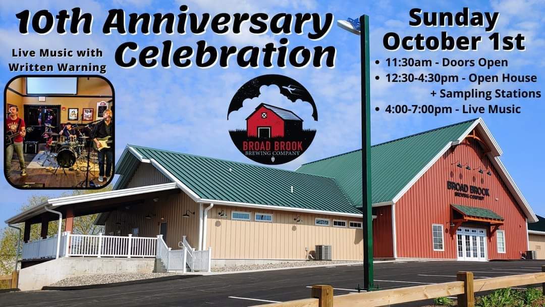 Join us Sunday for our TENTH Anniversary Celebration!