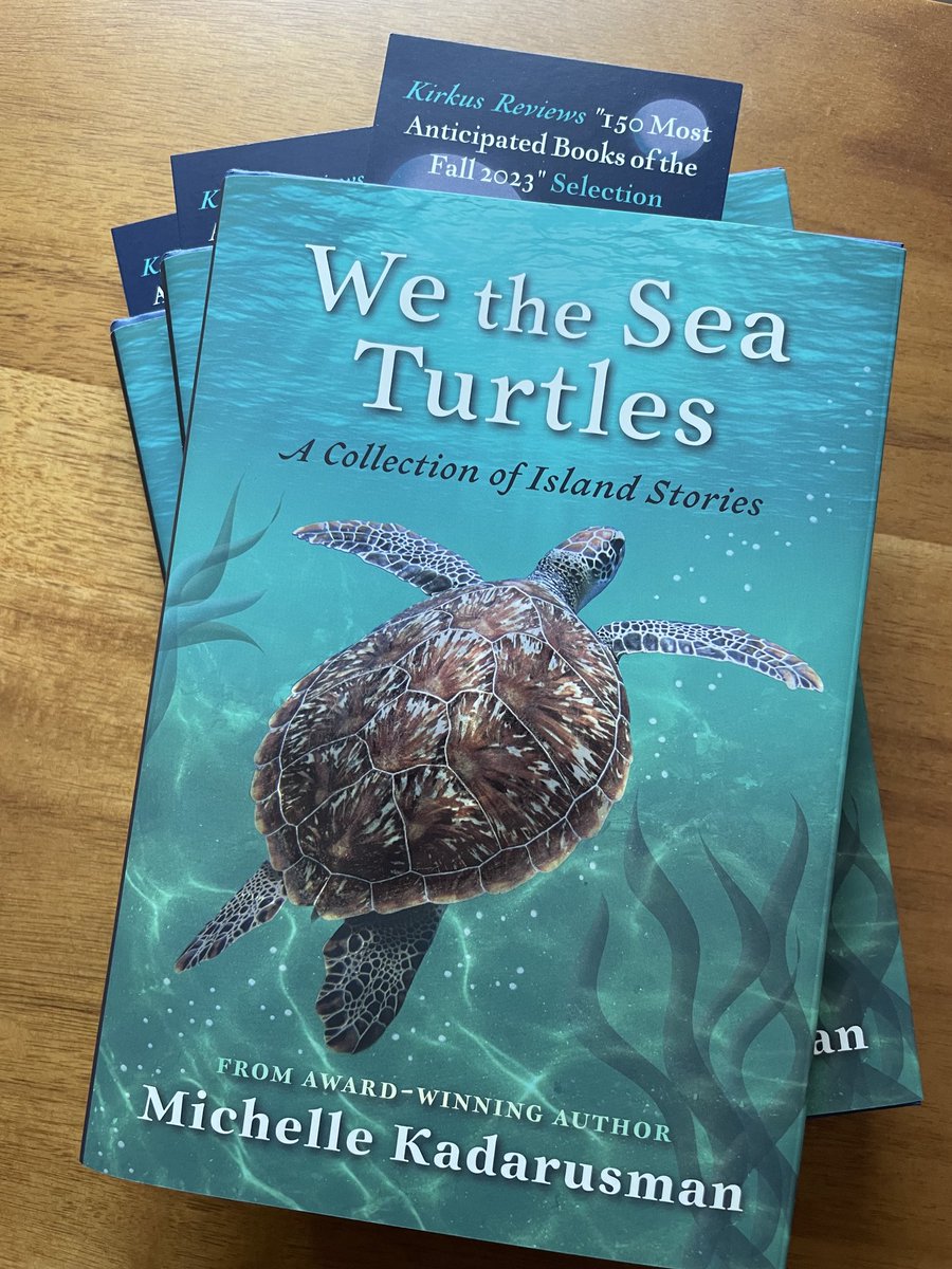 Book birthday giveaway! I have three copies of We the Sea Turtles up for grabs. If you’d like my collection of eco-themed stories for middle-grade readers Follow, Like, RT Winners selected Fri 29th