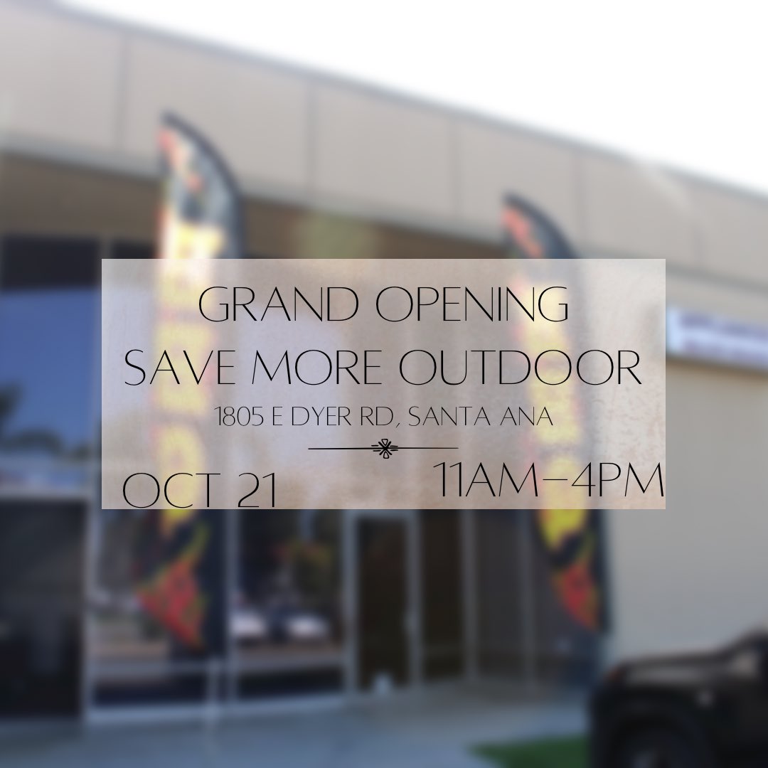 SaveMoreOC's tweet image. GRAND OPENING OCT 21 SATURDAY
GAMES, PRIZES, RAFFLES, FOOD