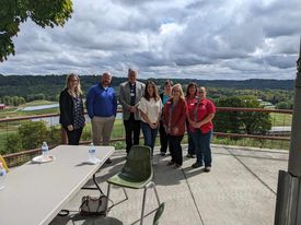 Great  luncheon today at the Eastern Agricultural Research Station of Ohio  State in Noble County with SOCIAL (Southeastern Ohio Companies In Action  Locally). Thanks to <a href="/NobleCountyAgEd/">Christine Gelley</a>  Christine Gelley for hosting and teaching us about the Station's use in Extension work!