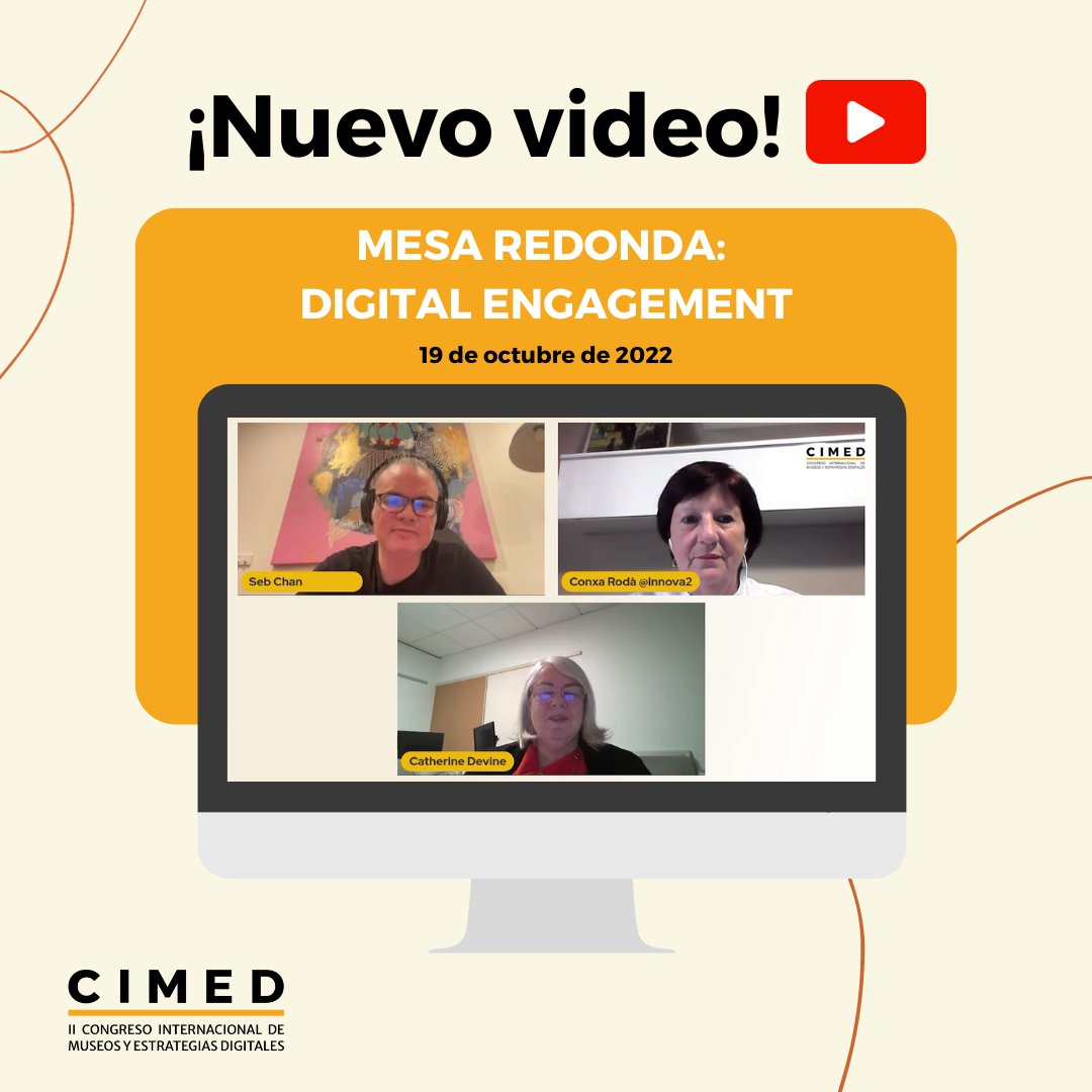 REMED_20's tweet image. 🎬🌐 No te pierdas nuestro último video en YouTube, donde revivimos una de las Mesas Redondas del II Congreso Internacional de #Museos y #EstrategiasDigitales #CIMED22 con @sebchan director del @ACMI y @cmdevine de la división educación de @Microsoft youtube.com/watch?v=0eHfN2…