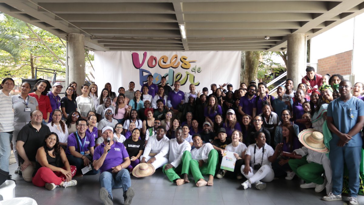 OITAndina's tweet photo. #Hoy desde Cali presentamos la 2da fase del proyecto #VocesdePoder
Cerca de 3.000 jóvenes del pacífico🇨🇴 lideran diversas iniciativas por la paz y la reconciliación
Financiado por @UNPeacebuilding liderado por #OIT @UNICEFColombia @UNFPAColombia
👉🏾https://t.co/h6zk6iyHJY
🧵👇🏿 https://t.co/37WJt7WKsi