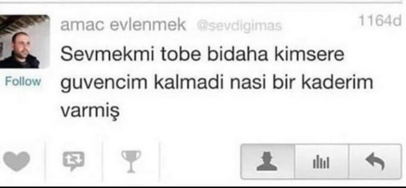 Nasıl bir kaderim varmış