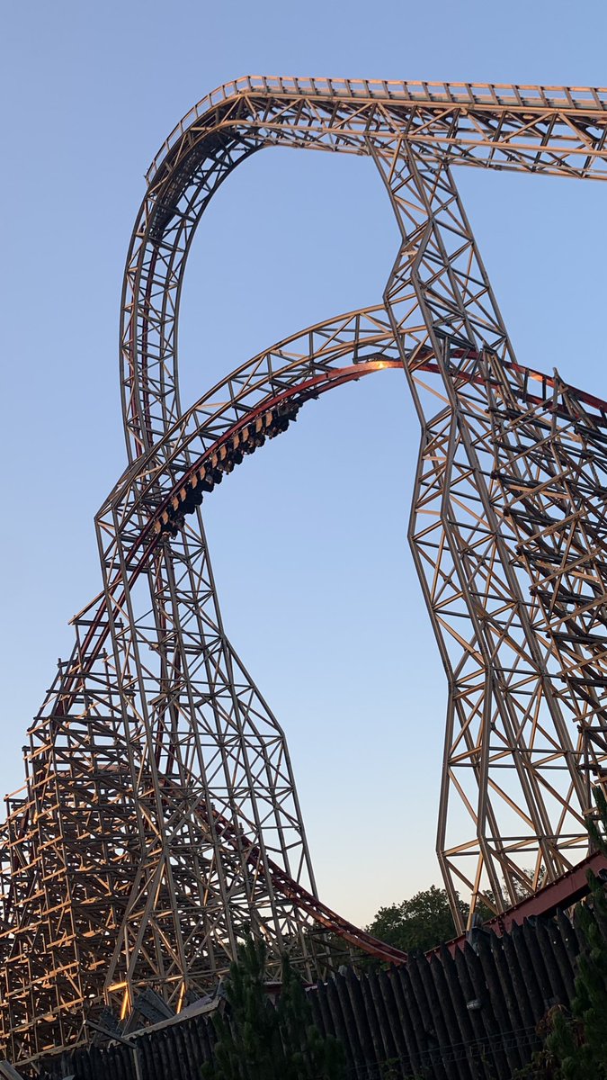Park is a little crap but holy shit these two coasters slap
