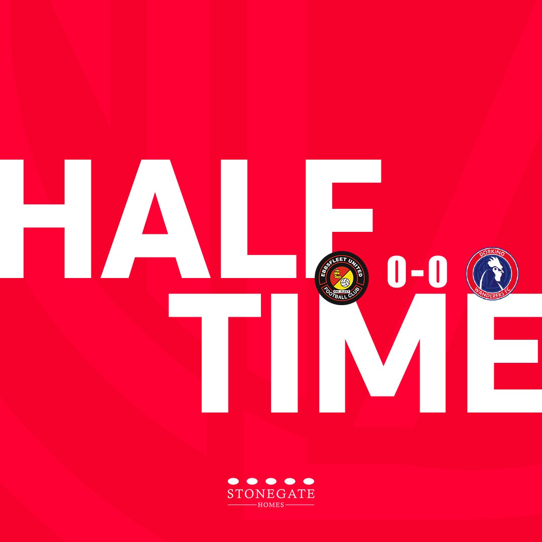 DorkingWDRS's tweet photo. H/T |
No goals so far at The Kuflink Stadium and we head into the break all square.
#EBBDOR #WeAreWanderers π΄βͺοΈ https://t.co/s1E91dlkqc
