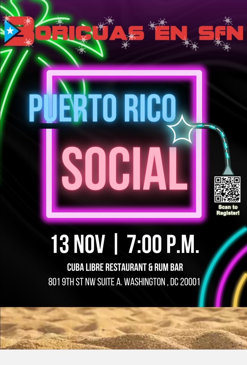 Martínez-Rivera FJ (@freddysonj) on Twitter photo 📢Boricua, vas a #SfN2023? No te pierdas el Puerto Rico Social! Riega la voz! <a href="/albit_caban/">Albit Caban 🇵🇷</a>, Aranza Torrado & <a href="/Bravo0884/">Hector bravo</a>, <a href="/CBravoRivera/">Christian Bravo</a> 🇵🇷🔥💫 📢Boricua, vas a #SfN2023? No te pierdas el Puerto Rico Social! Riega la voz! <a href="/albit_caban/">Albit Caban 🇵🇷</a>, Aranza Torrado & <a href="/Bravo0884/">Hector bravo</a>, <a href="/CBravoRivera/">Christian Bravo</a> 🇵🇷🔥💫