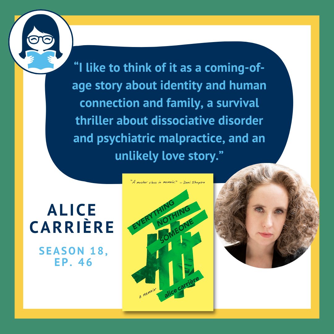 🎙️ In case you missed it, I interviewed <a href="/1steditionalice/">Alice Carrière</a> about Everything/Nothing/Someone.
⁠
✨ "Raw, filled with sorrow, dark humor, and sharp observation."—<a href="/nytbooks/">Ryan Ornelas</a>
⁠
✨ "A story of immense bravery and resilience."—<a href="/washingtonpost/">The Washington Post</a>⁠
⁠
🎧 Listen now if you haven't already!