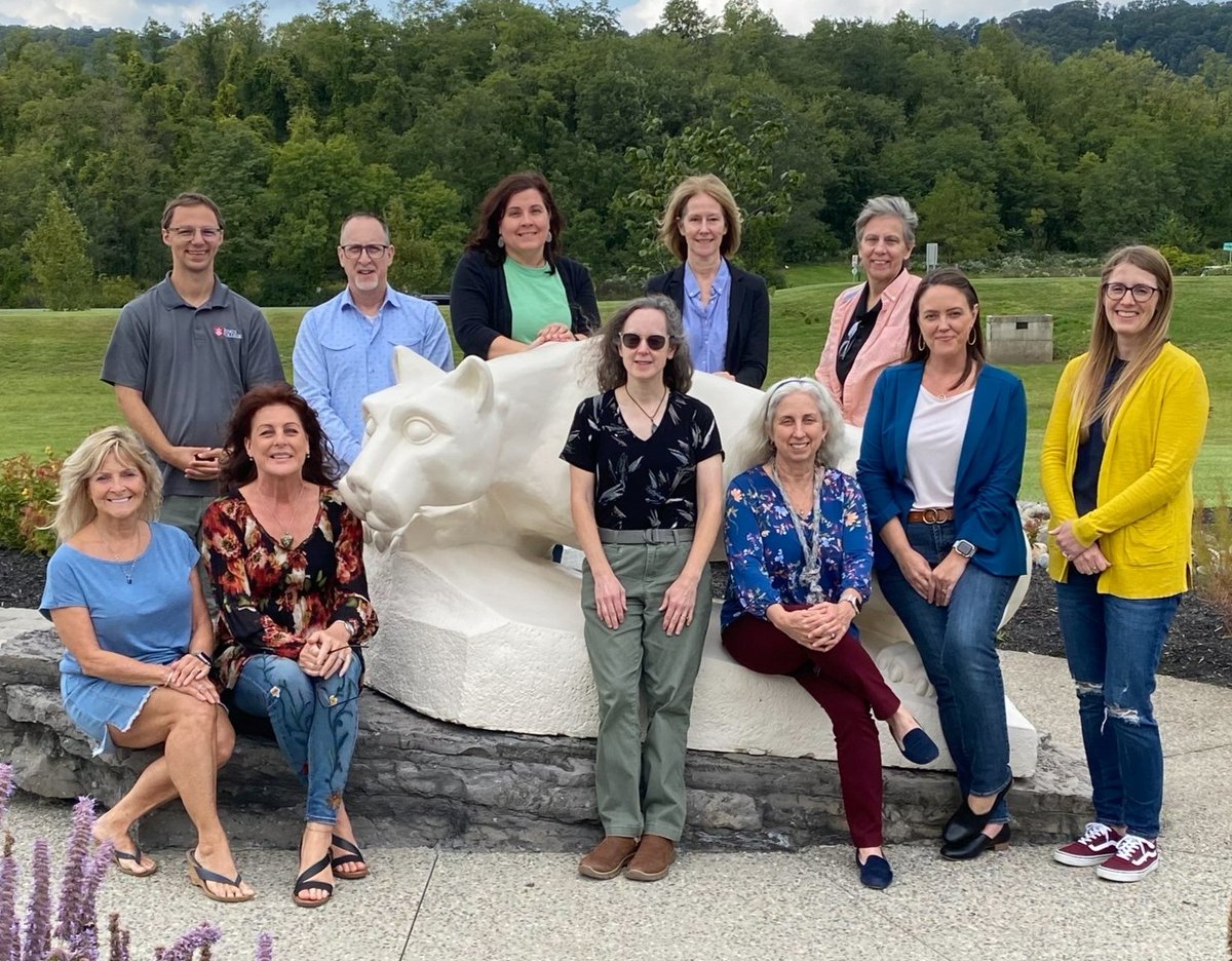 We, the Board, had such a good time meeting in person last Friday at @PSULehighValley. Are you excited for a year of uplifting fellowship and timely professional development? Follow us! #StudentSuccess #HigherEd