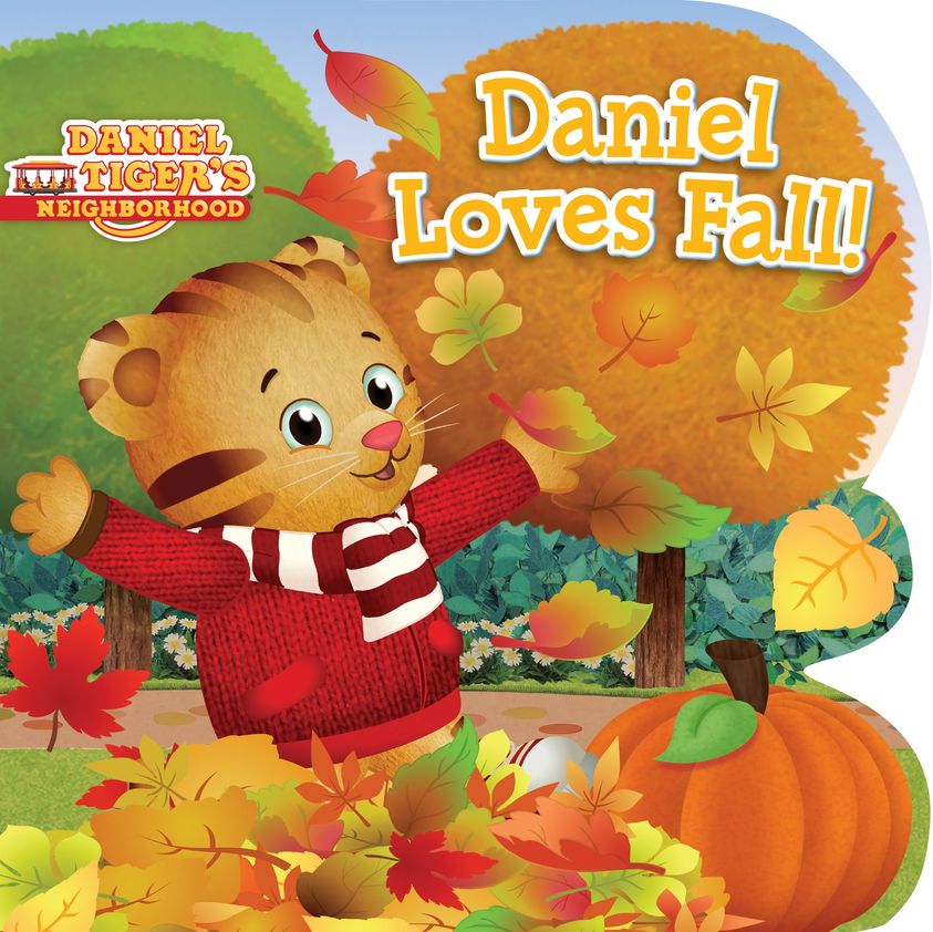 Your little tiger can get into the fall spirit with this Daniel Tiger's Neighborhood 'Daniel Loves Fall' board book!