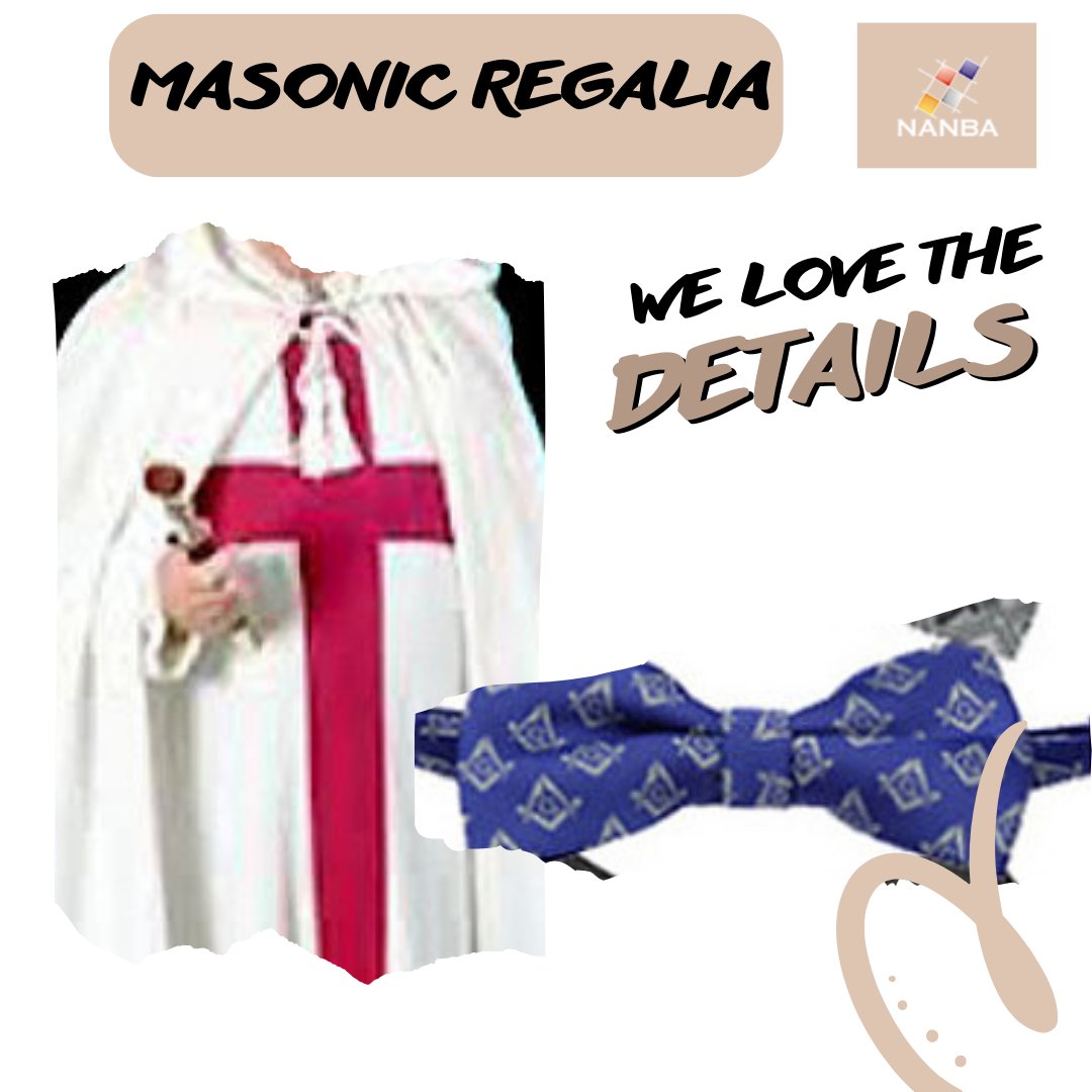 NANBAGroupUk's tweet photo. 🔷🔶🔷🔶🔷🔶🔷🔶🔷🔶🔷🔶🔷🔶🔷

Looking for high-quality Masonic regalia? Look no further! 🧐

Visit [Nanba Group](https://t.co/IAA3mBSdeB) to explore our extensive collection of Masonic regalia#MasonicRegalia #Freemasonry #MasonicCollectibles #NanbaGroup https://t.co/nTNS9fiVPo