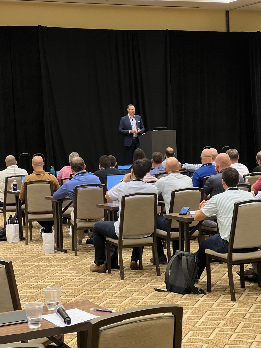 🎙️ Mark took the stage today in front of a packed room of Northwestern Mutual advisors at Matt Heckmann's Yoda Training Kick-Off Event in Charleston, South Carolina!
