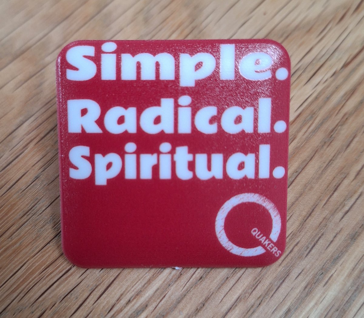 samms_slt's tweet photo. “Take heed, dear Friends, to the promptings of love &amp; truth in your hearts.” Stepping out of my comfort zone, I’m sharing about my Quakerism during #QuakerWeek! Quakers live with a commitment to key testimonies – Simplicity, Peace, Integrity, Community, Equality &amp; Sustainability. https://t.co/TQLTnvHW7O