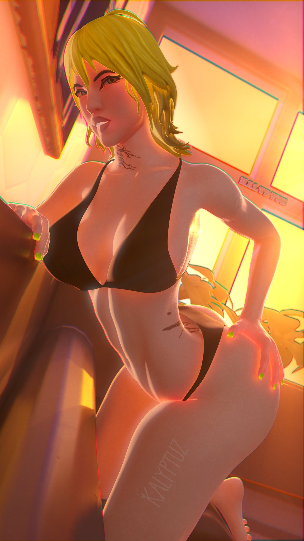 3 pic. Hana - Fortnite - Extras Model by: x_RedEyes ❤️Support for more content!🔁 📌Links for extras and support in bio📌 #nsfw #fortnite #rule34 #3dart https://t.co/5vV1kQm4Yo