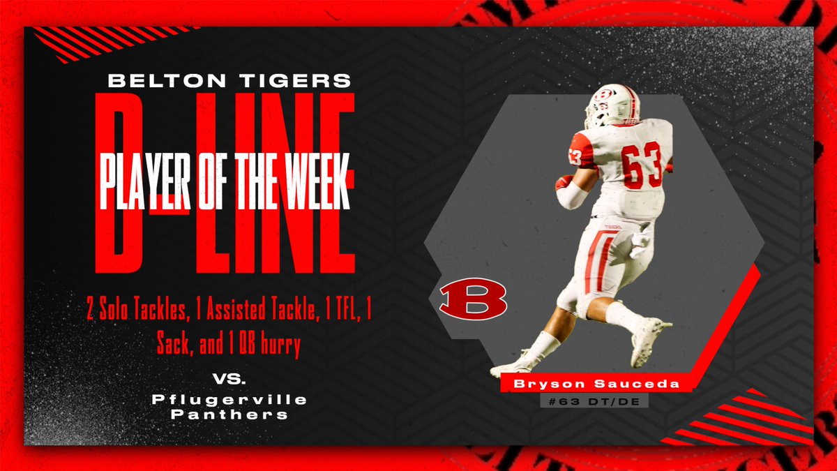 Belton Tiger Football tweet media