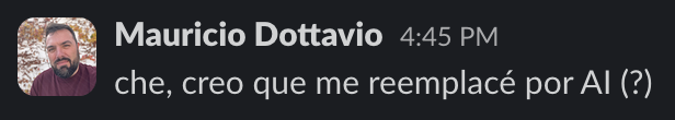 Mauricio Dottavio tweet media