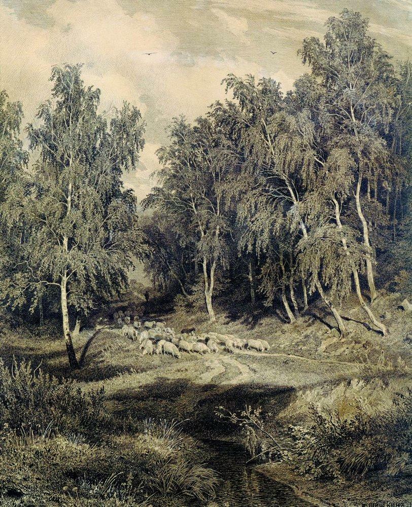 artistshishkin's tweet photo. Landscape with herd of sheep https://t.co/fjU0Pj7Lwv https://t.co/WN2JmtsVS8