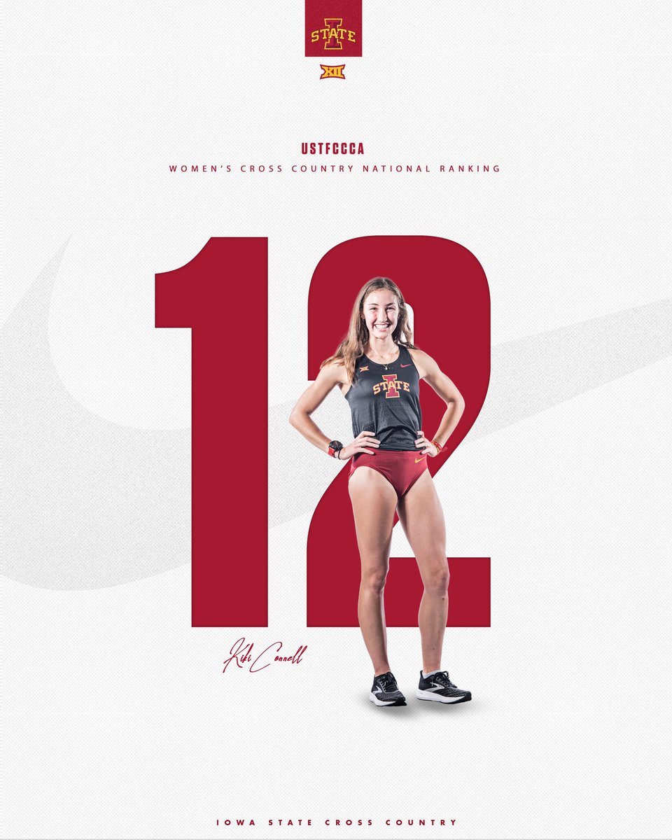 Moving up 😎

Cyclone women jump 1️⃣4️⃣ spots in the <a href="/USTFCCCA/">USTFCCCA</a> national rankings 👏

#Run4ISU | #AsAUnit | #NCAAXC23